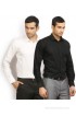 I-Voc Men's Solid Formal Shirt(Pack of 2)